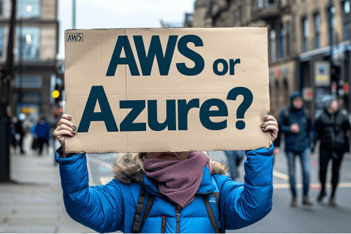 Comparison of AWS and Azure cloud storage features and benefits.